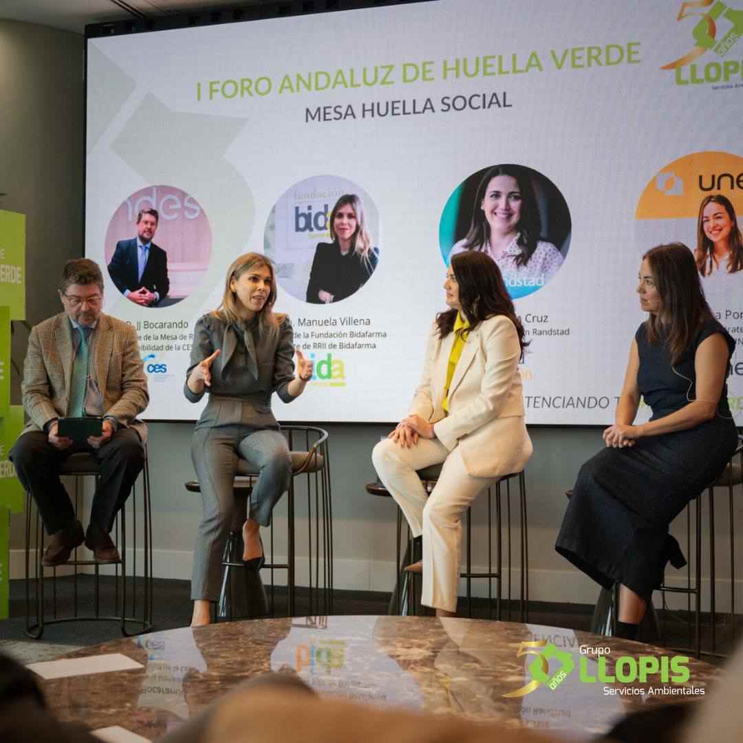 Mesa Huella Social, I Foro Andaluz de Huella Verde 