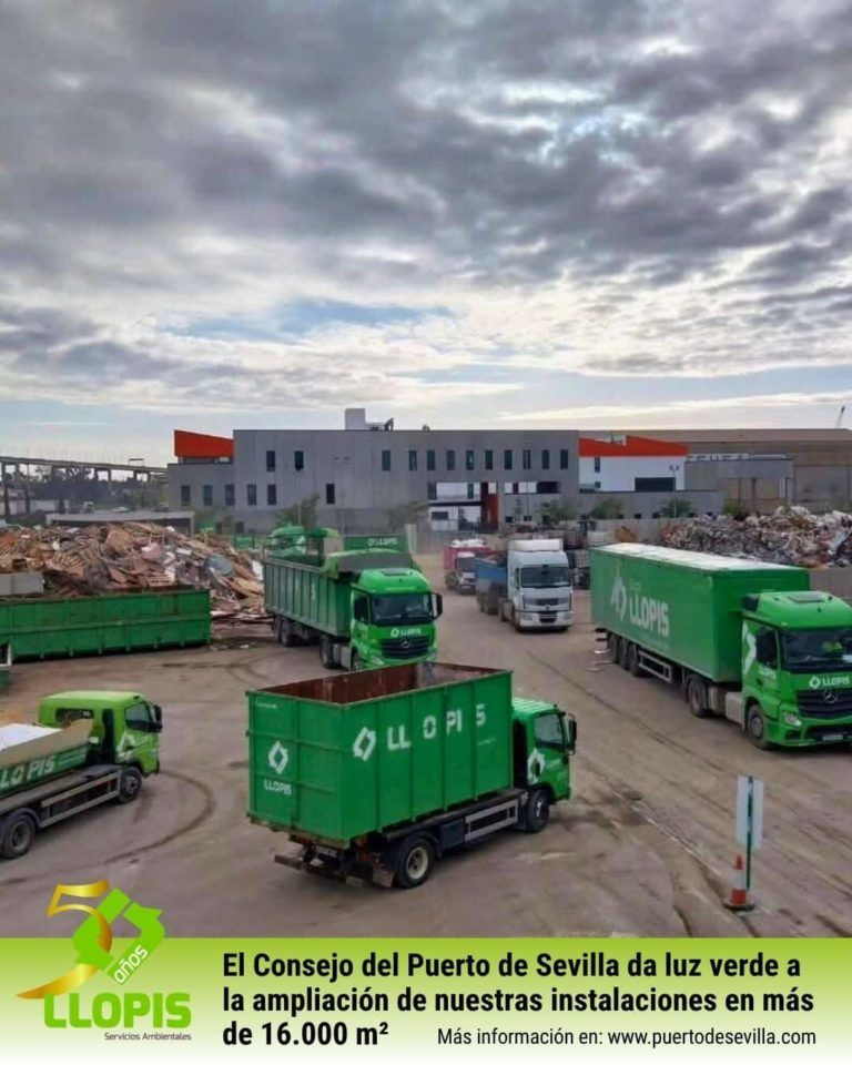Llopis amplía sus instalaciones en el Puerto de Sevilla