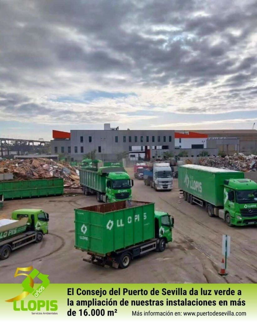 Llopis amplía sus instalaciones en el Puerto de Sevilla