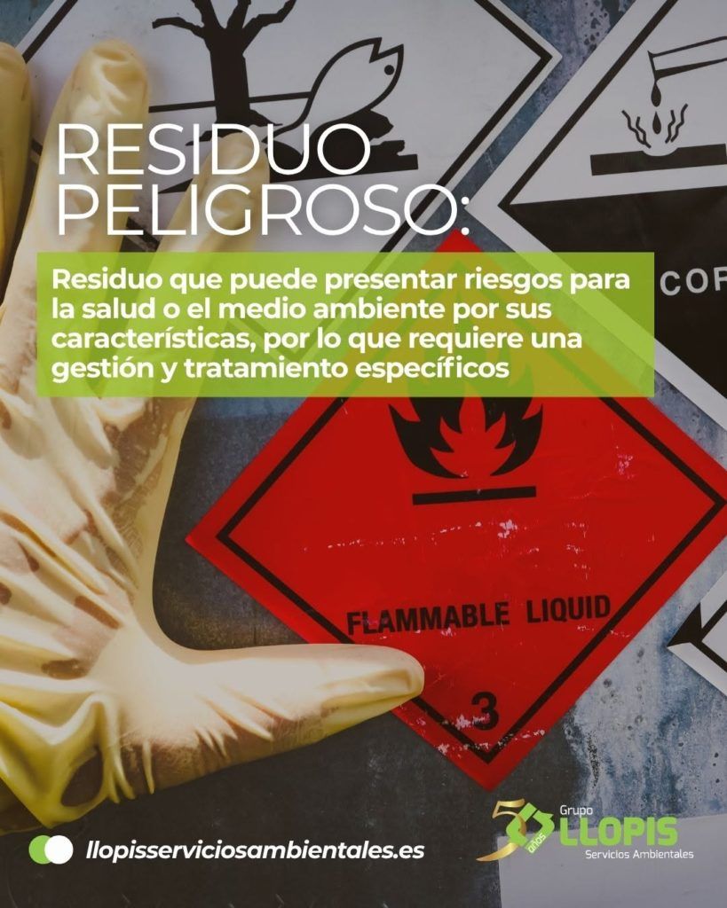cómo envasar y etiquetar residuos peligrosos 