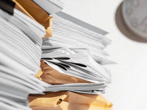 Documentos confidenciales preparados para su destrucción certificada