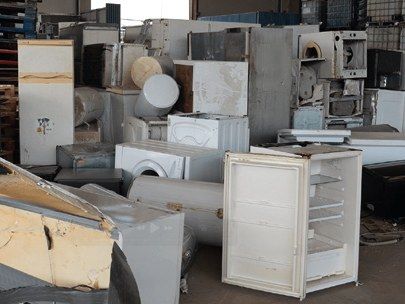 Electrodomésticos y aparatos eléctricos fuera de uso para su reciclaje (RAEE)